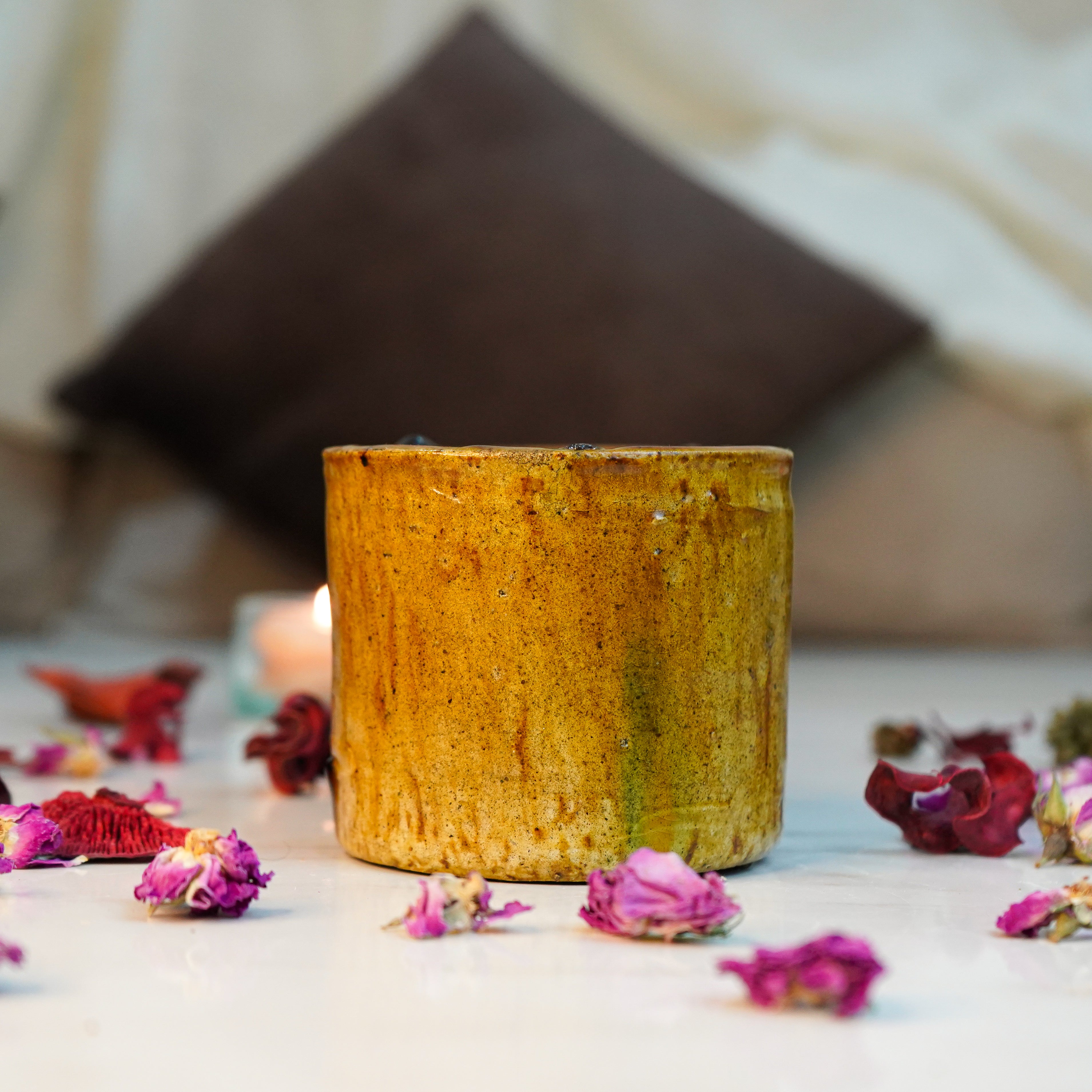 Pot de plantation en poterie marocaine Tamegroute